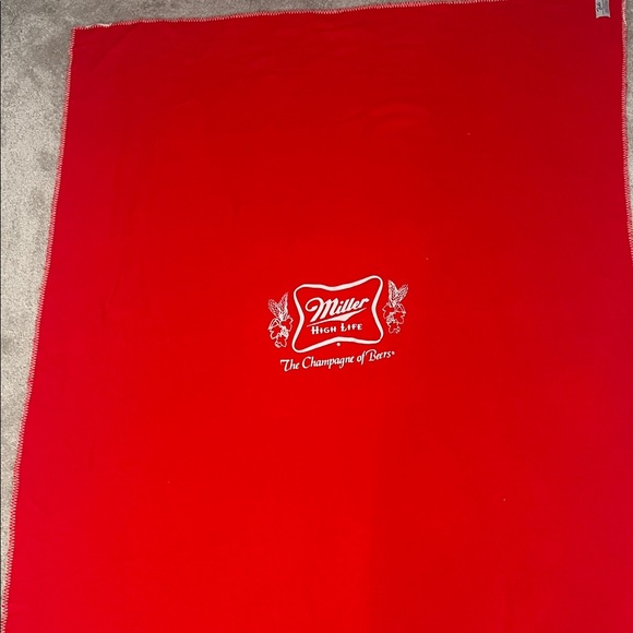 Faribo Other - Miller High Life Red Blanket